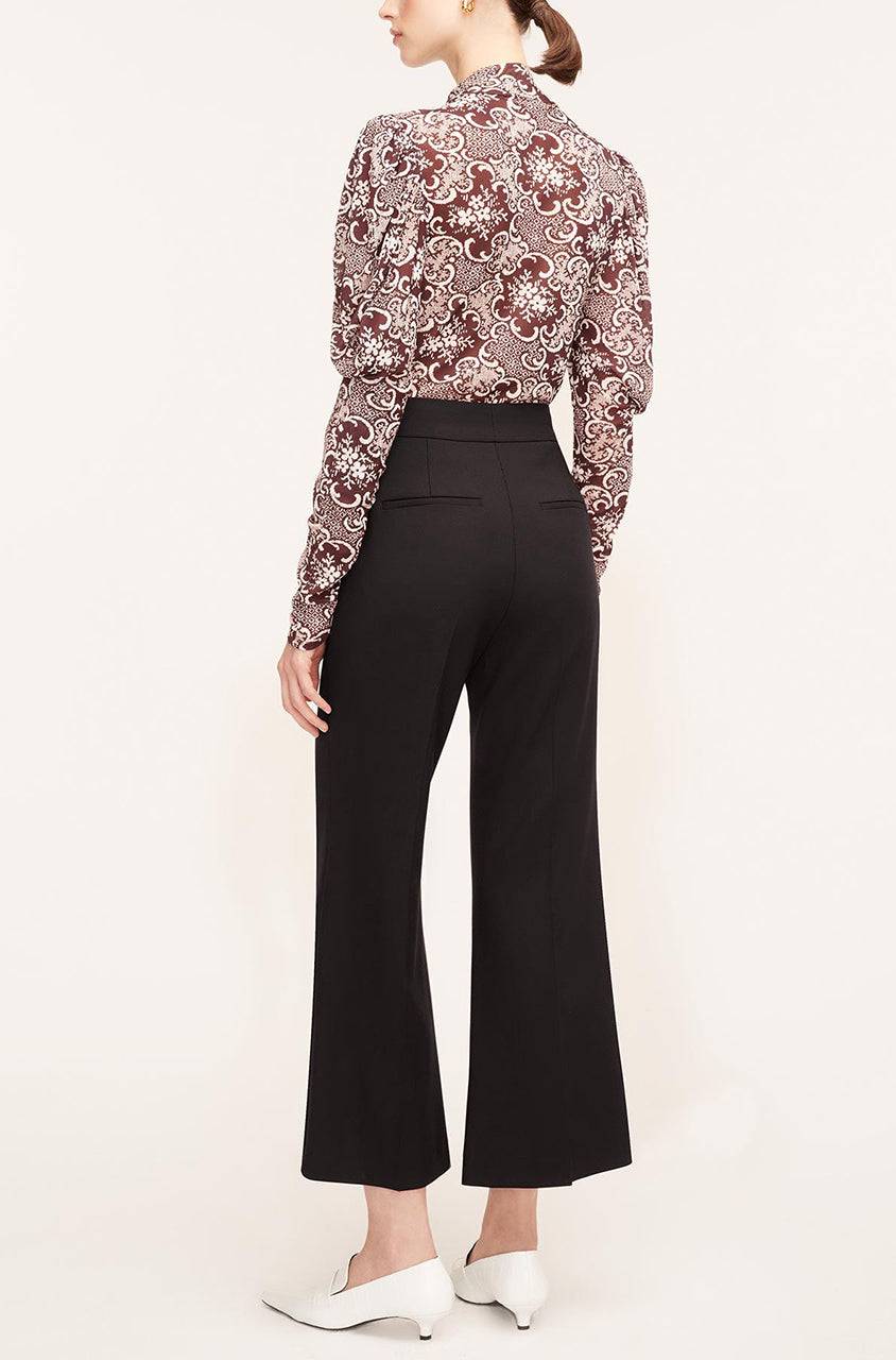 Cavalry Twill Straight Pant | Black