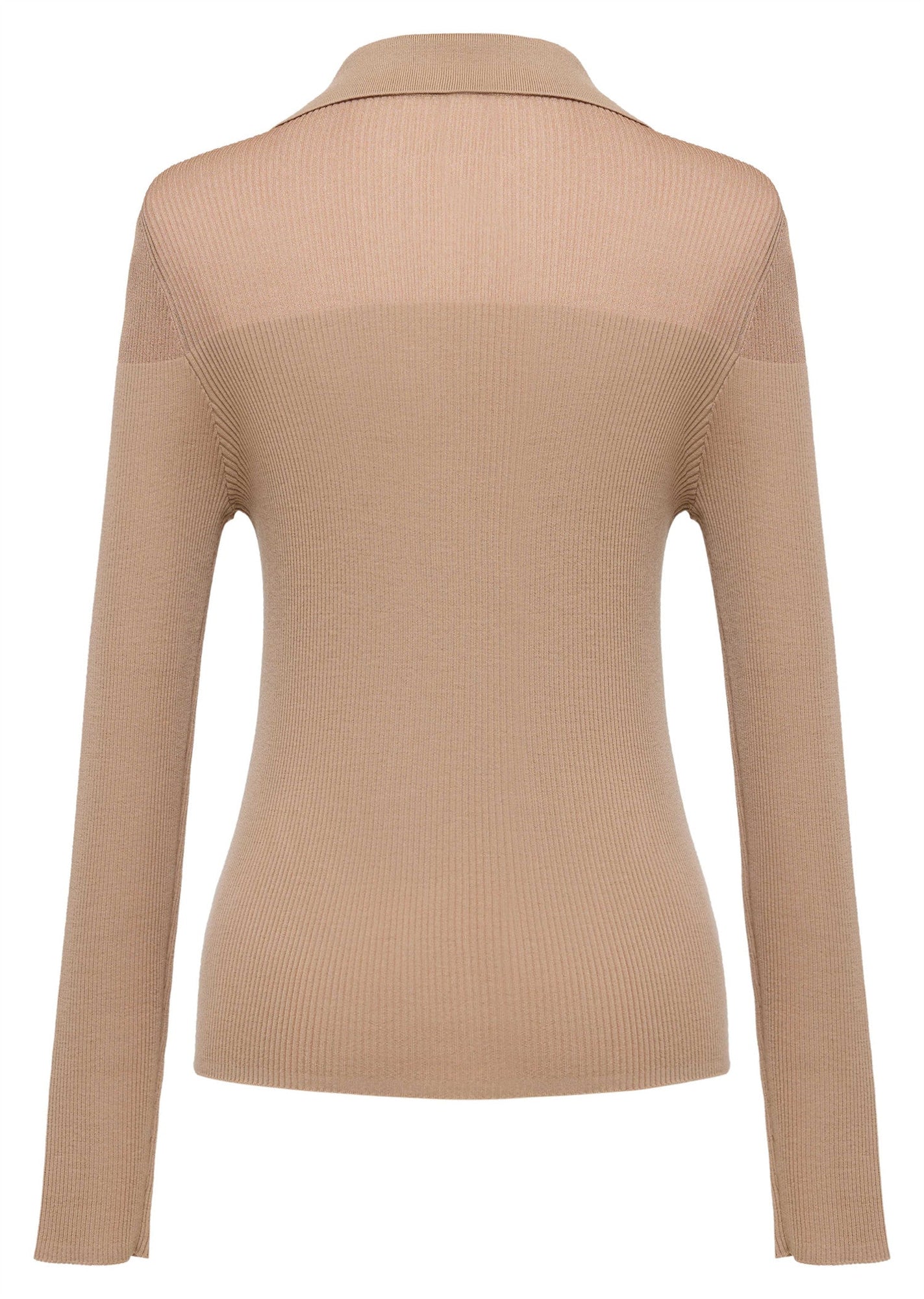 Premium Wool Knit Sweater | Camel