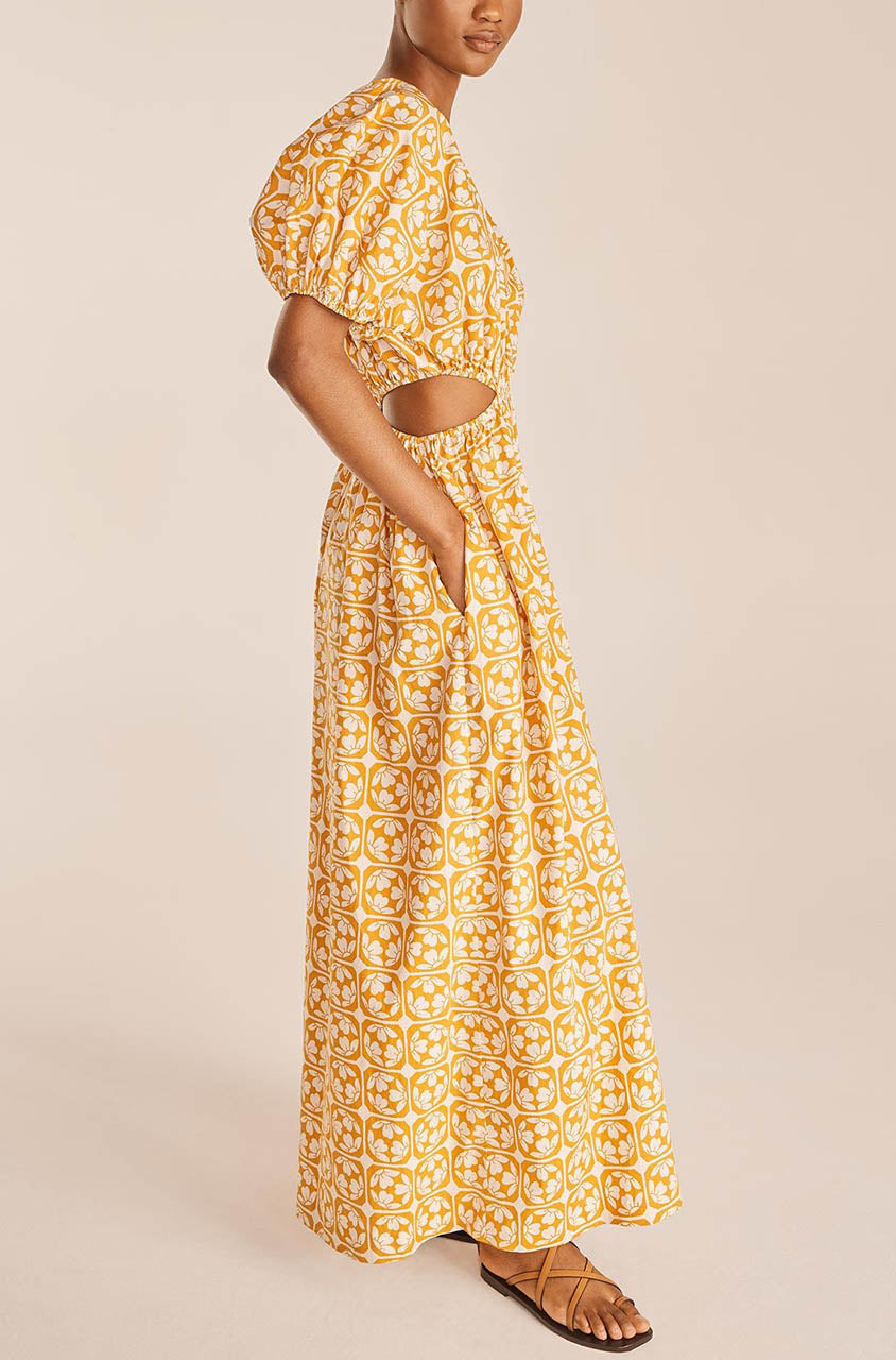 Lattice Fleur Poplin Jumpsuit | Lattice Fleur Honey Combo
