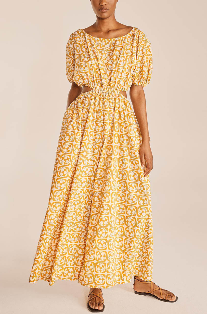Lattice Fleur Poplin Jumpsuit | Lattice Fleur Honey Combo