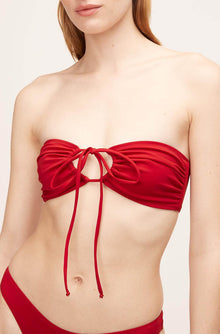 Solid Halter Bikini Top | Rabararo