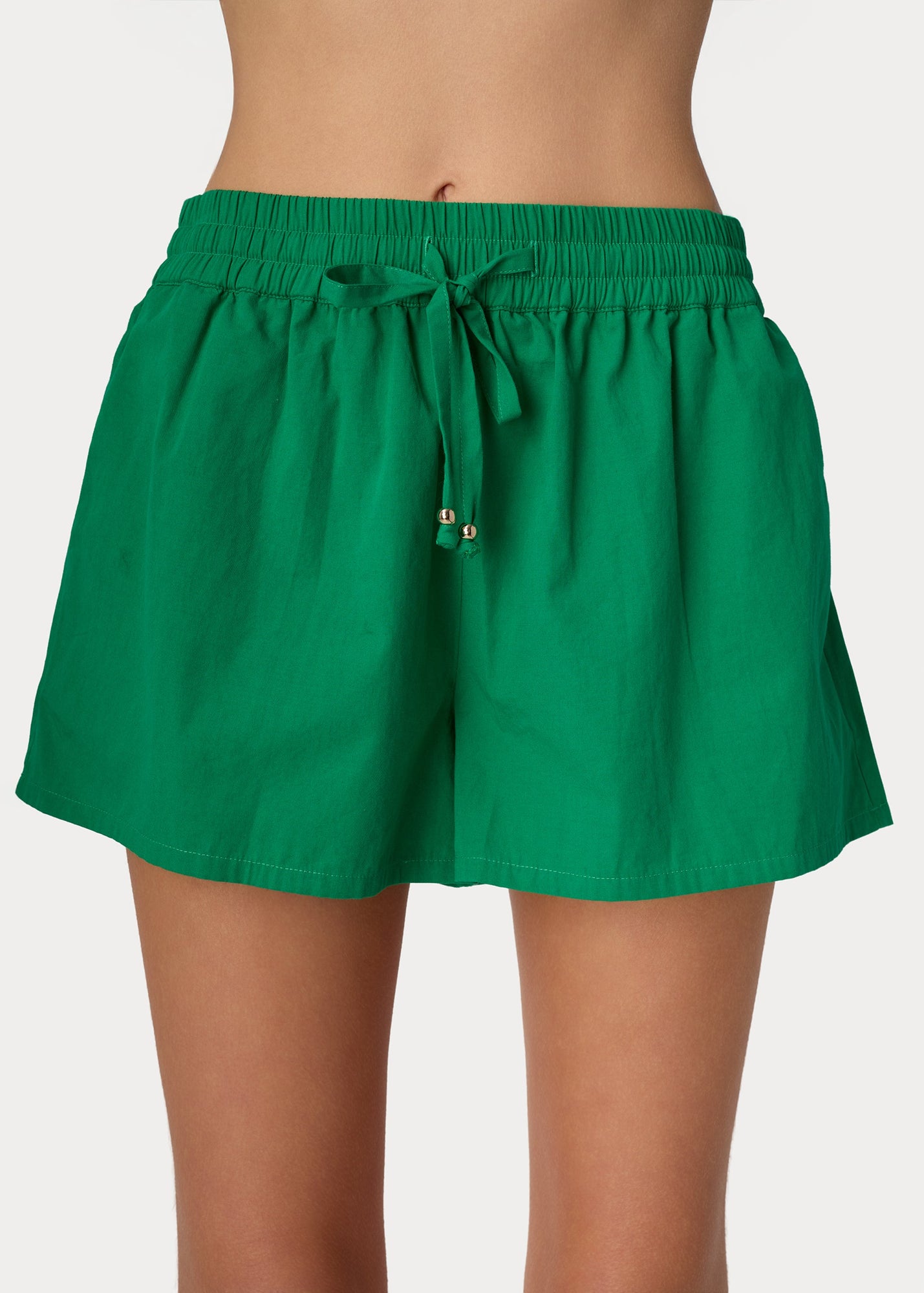 Oslo Cotton Poplin Short | Jade