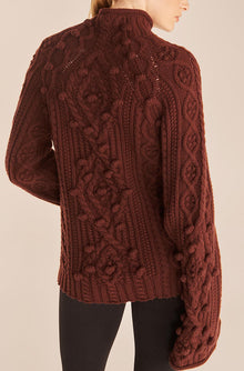 Bauble Tneck | Rich Mahogany