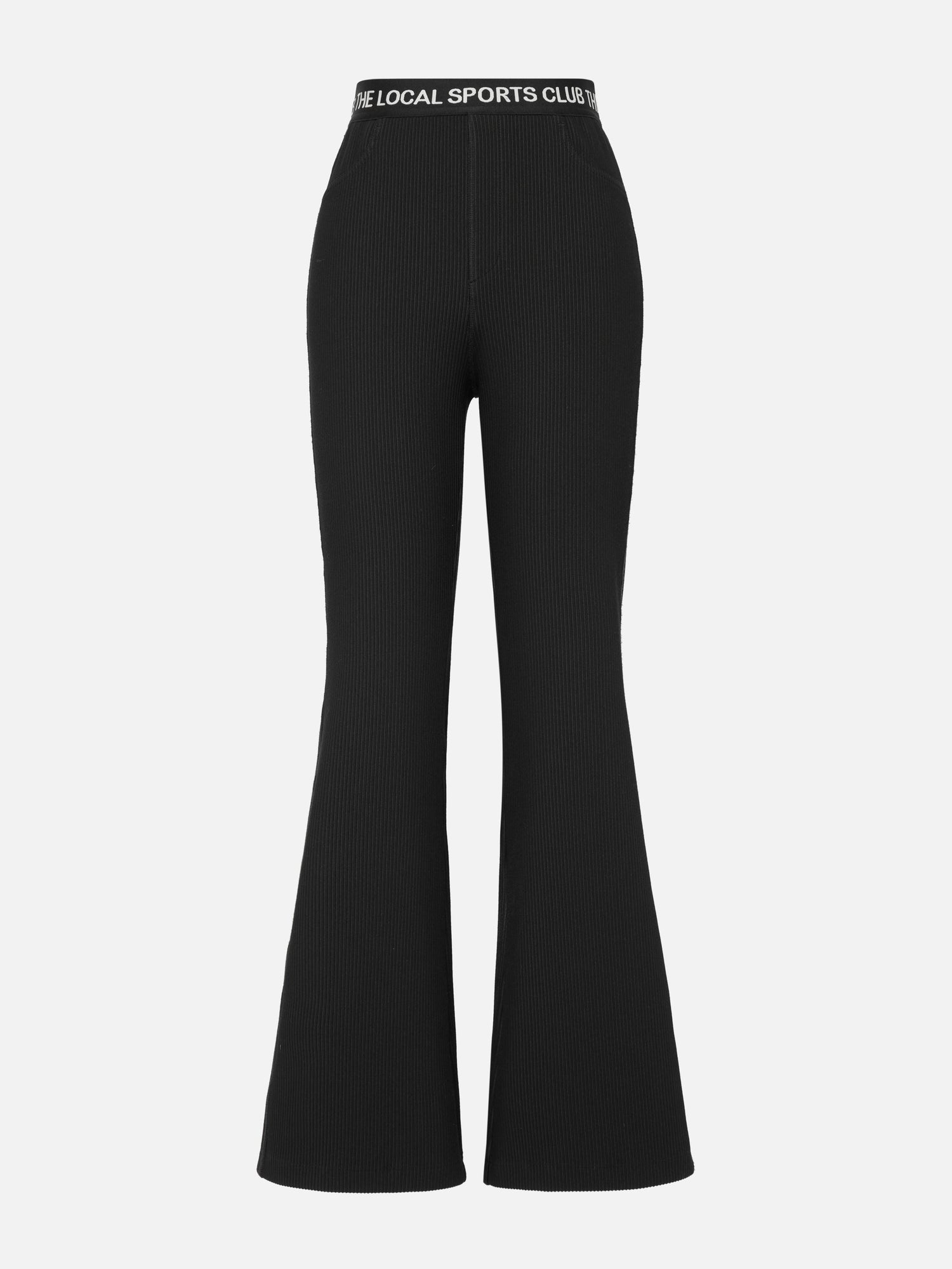 High-Waisted Wide-Leg Trouser | Black