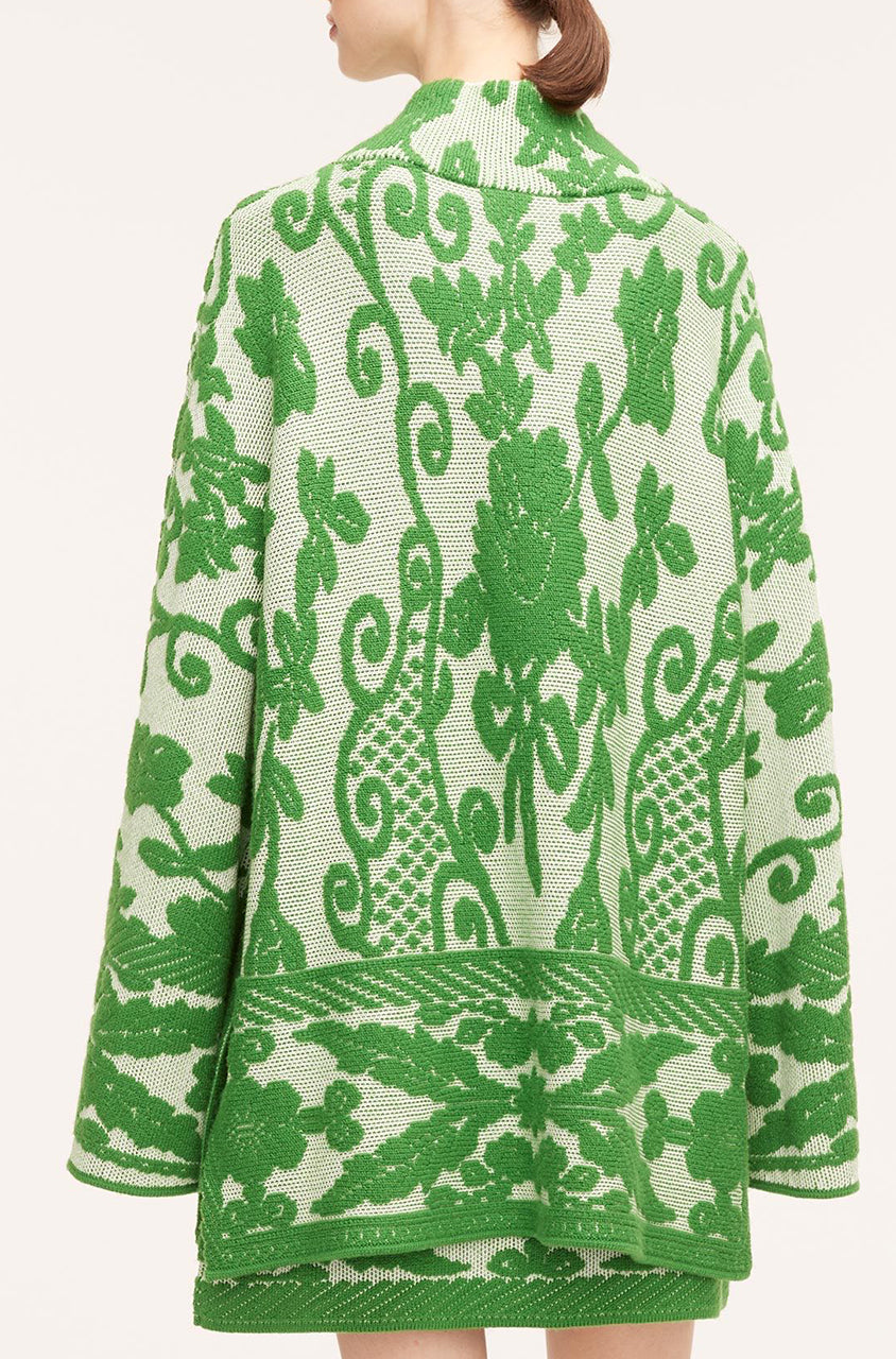 Tapestry Jacquard Turtleneck | Tapestry Fleur Golf Combo