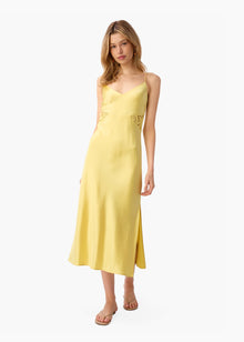 Carli Midi Dress | Custard