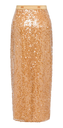 Sequin Skirt | Golden