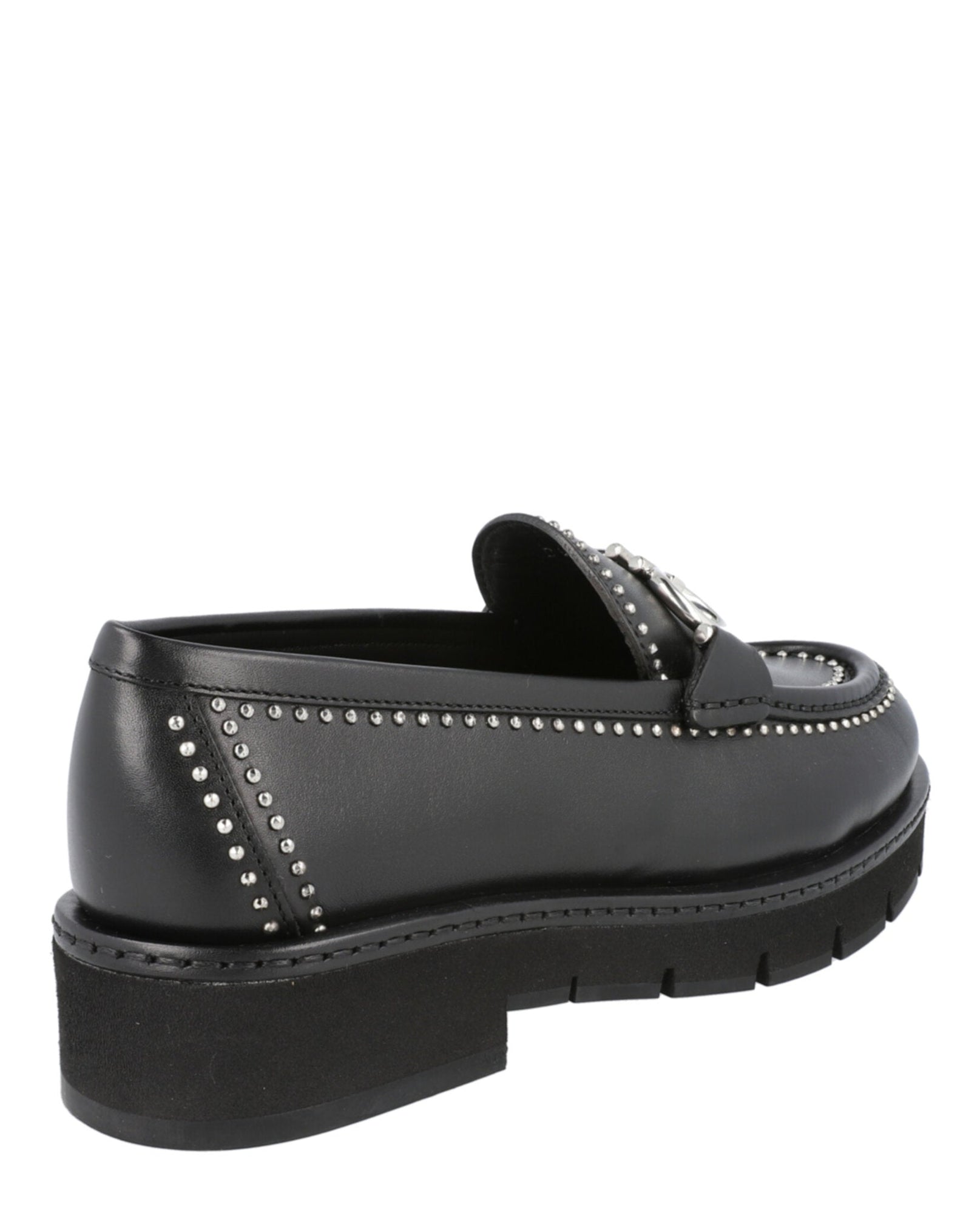 Ferragamo | Rolo Lug Studded Loafers