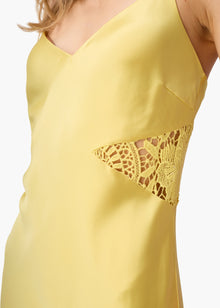 Carli Midi Dress | Custard