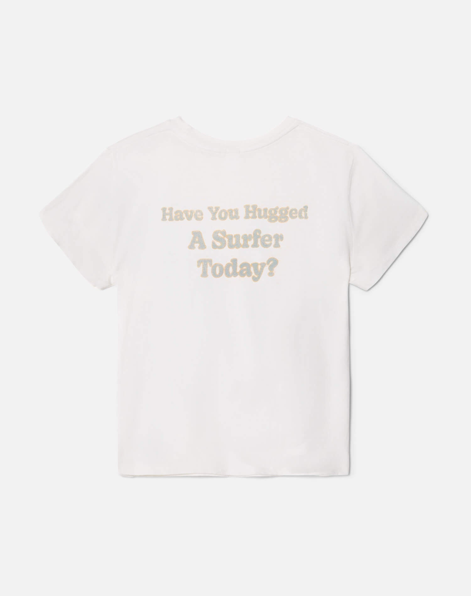 Womens | Classic "Hug a Surfer" Tee | Vintage White