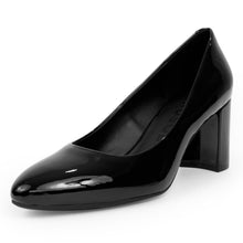 Betsy | Black Patent Faux Leather
