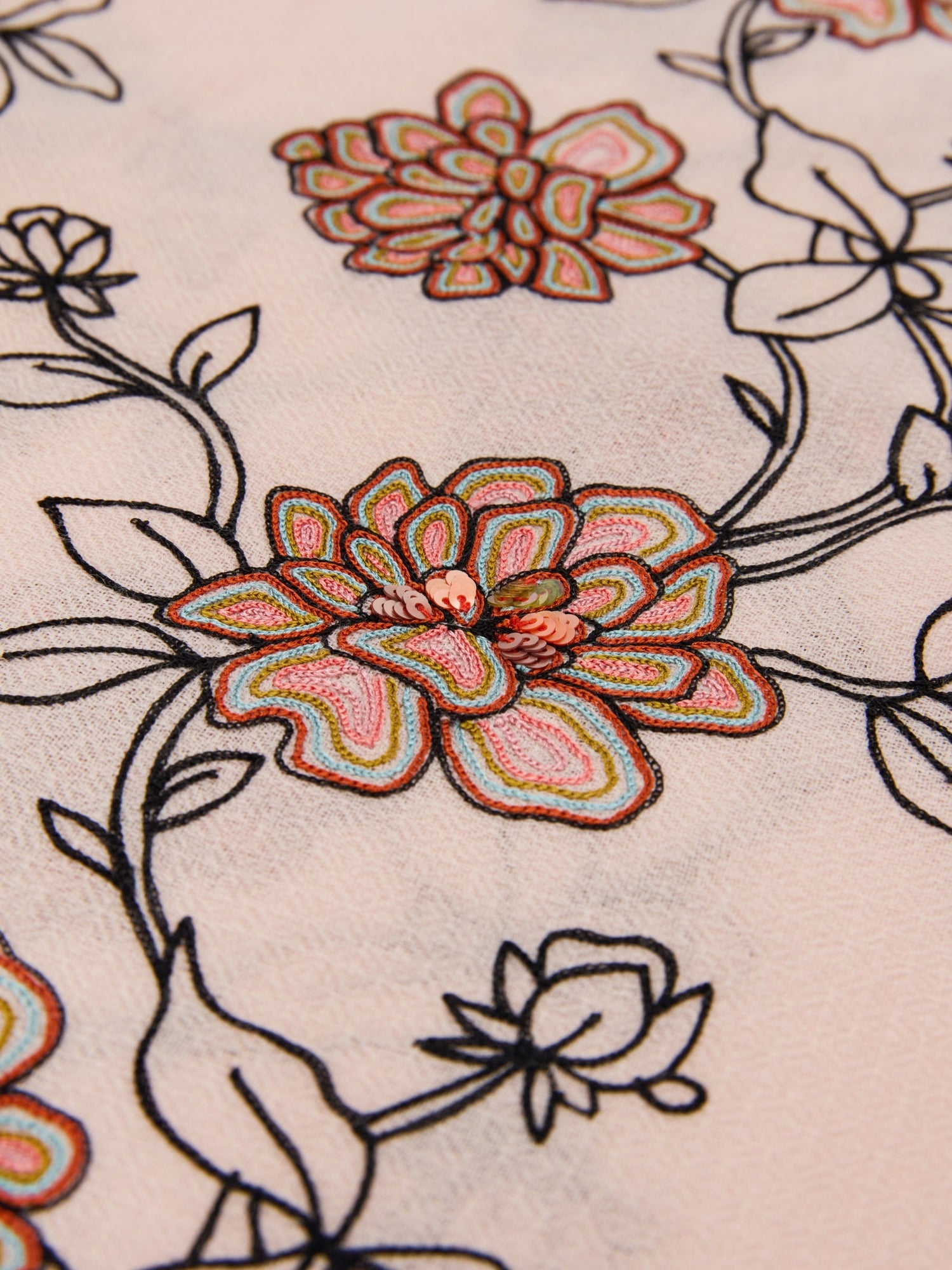 Cashmere Scarf - I | Pink