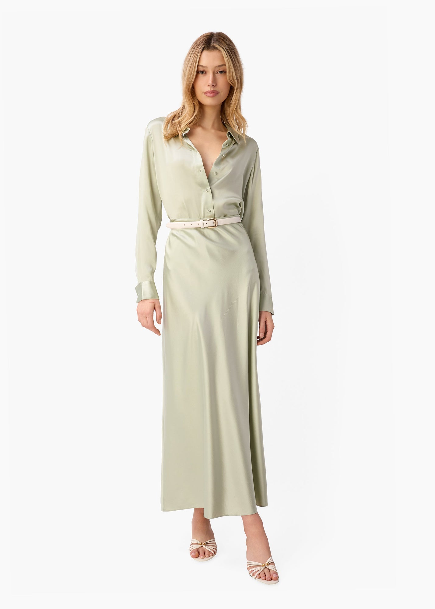 Crosby Silk Blouse | Sea Glass