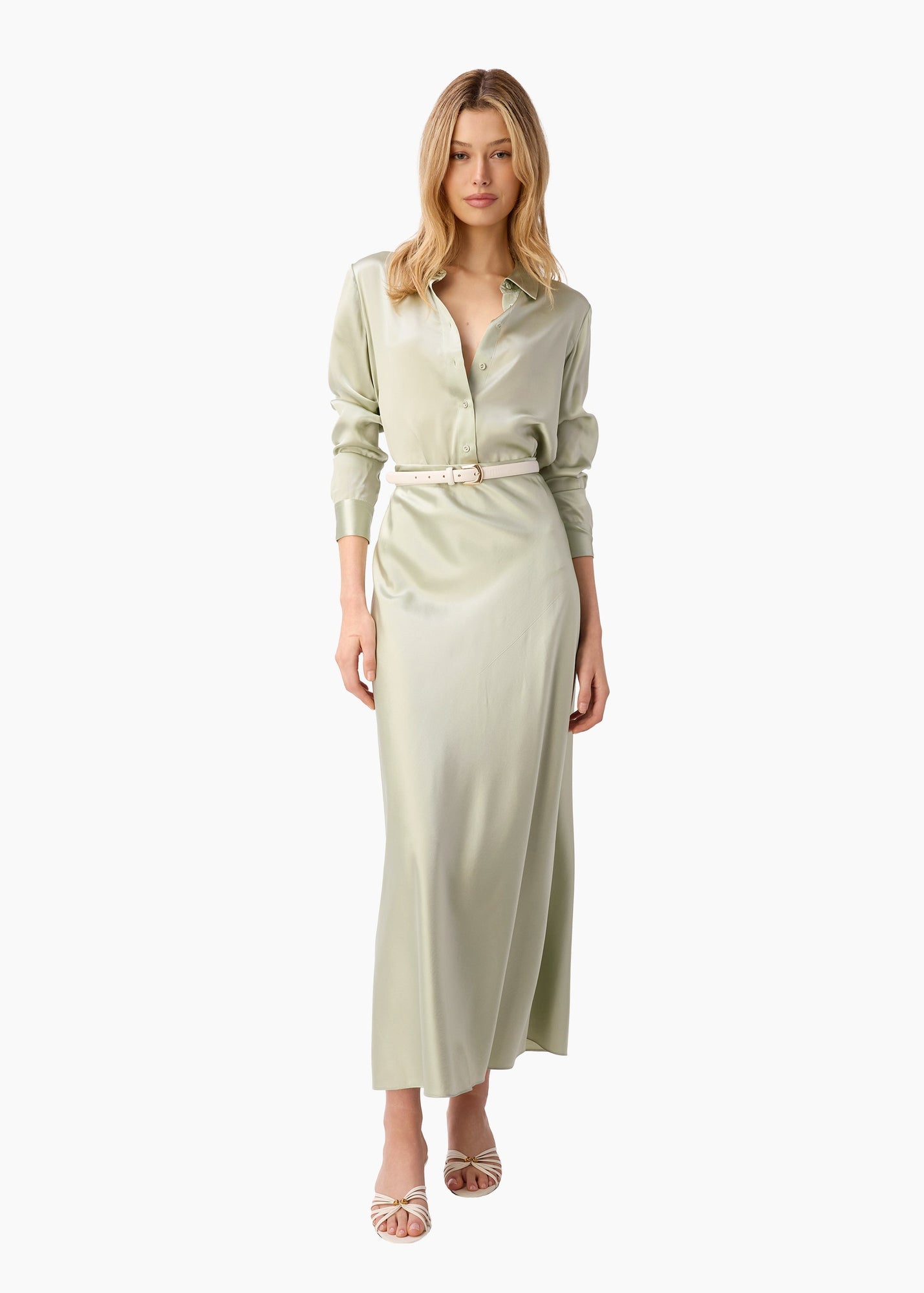 Aviva Maxi Skirt | Sea Glass