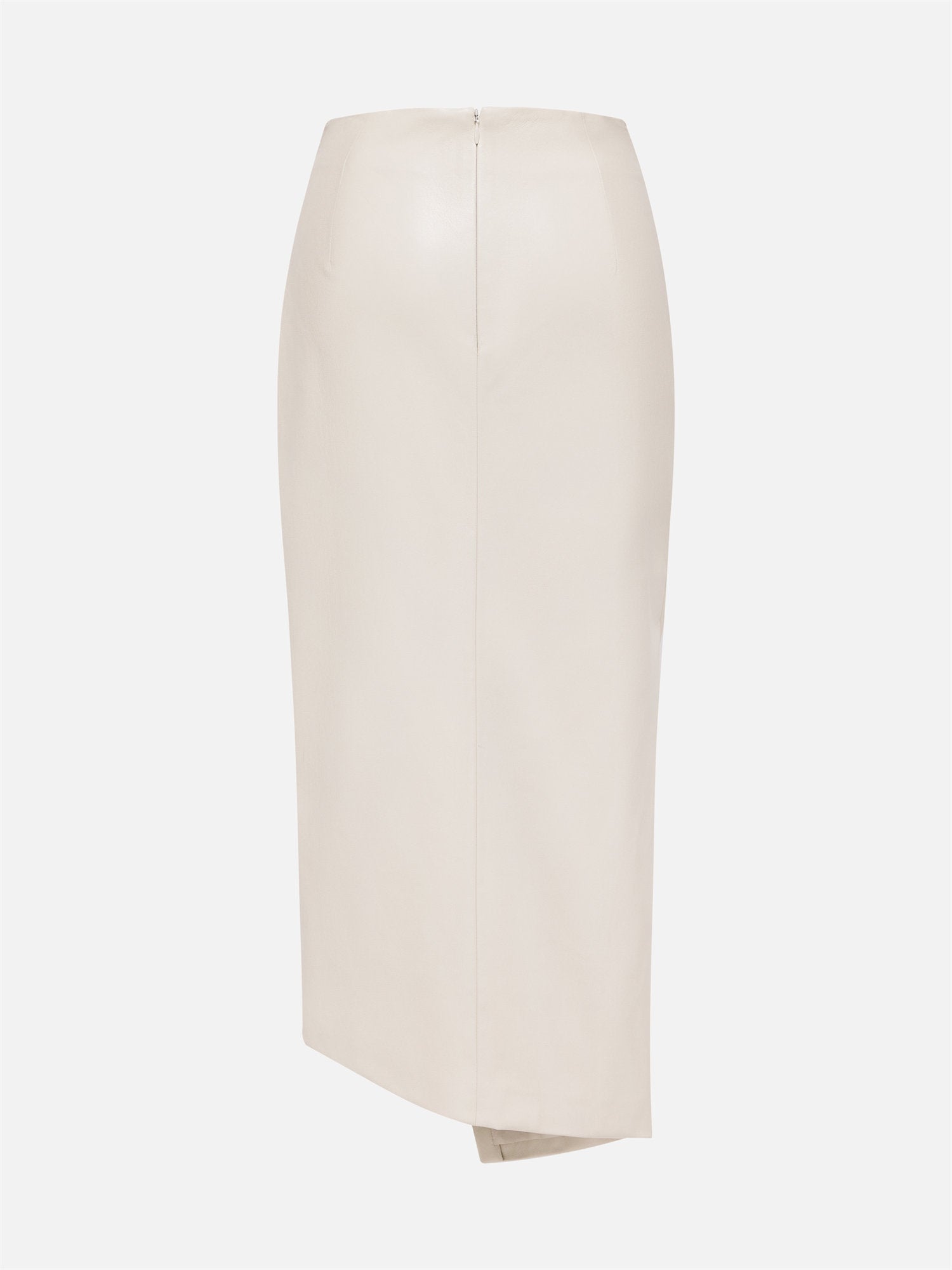 Deconstructed Midi Skirt | Beige