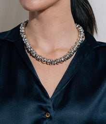 Solene Necklace in Silver - Loren Hope