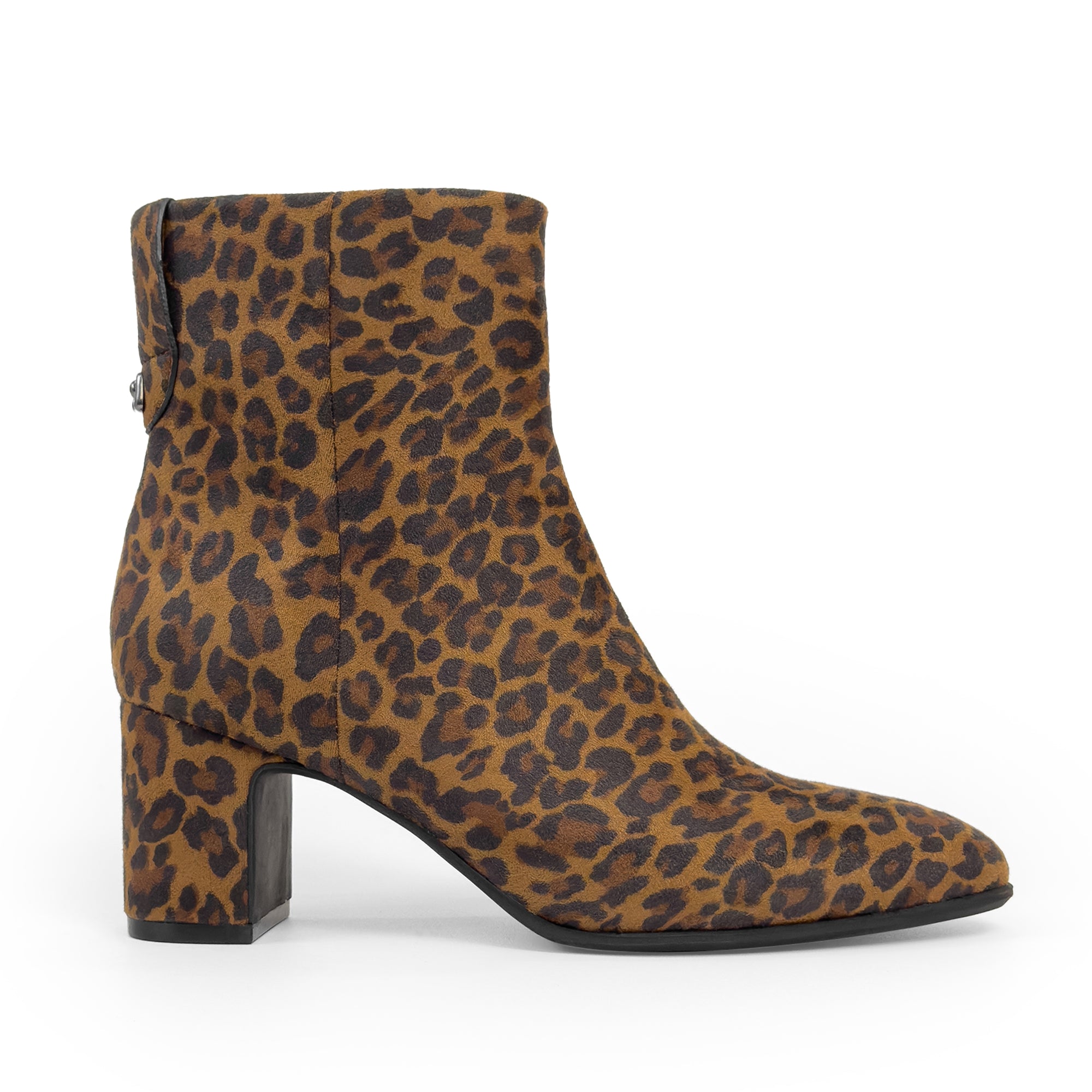 Mari | Tan Multi Faux Leopard Suede