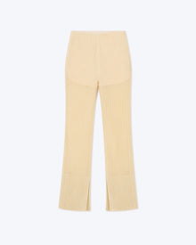 Berra Stretch Pleat Trousers | Creme