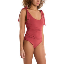 Swim Scoop One Piece | Sunbaked (Red)
