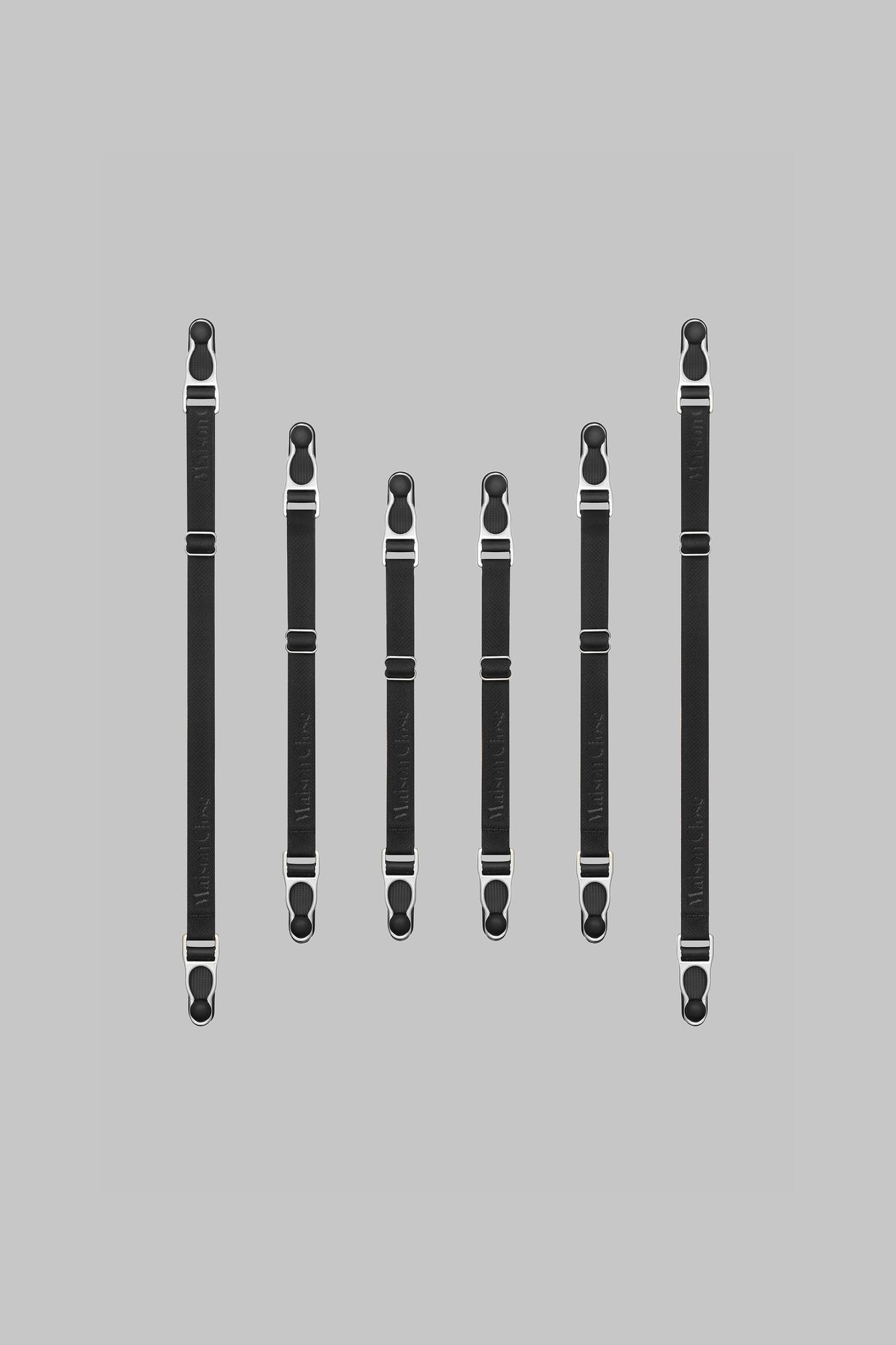 Double Suspenders Straps - Signature | Black