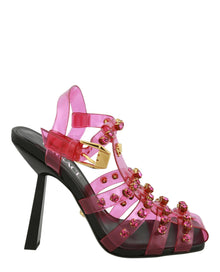 Versace | Meduse Cage Embellished Sandals