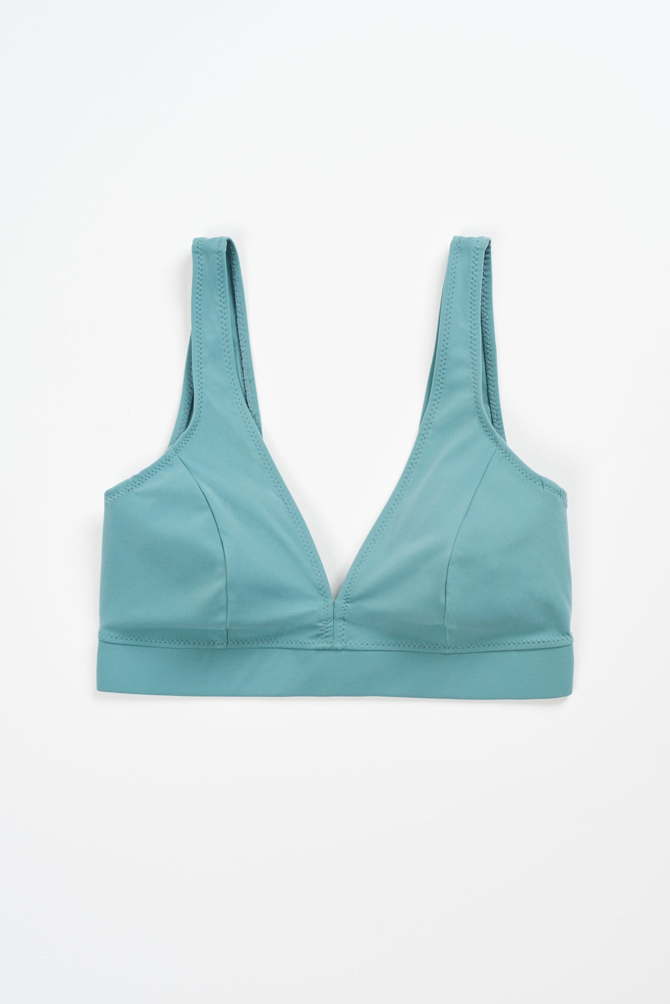 Mare Underwire Plunge Top | Seafoam