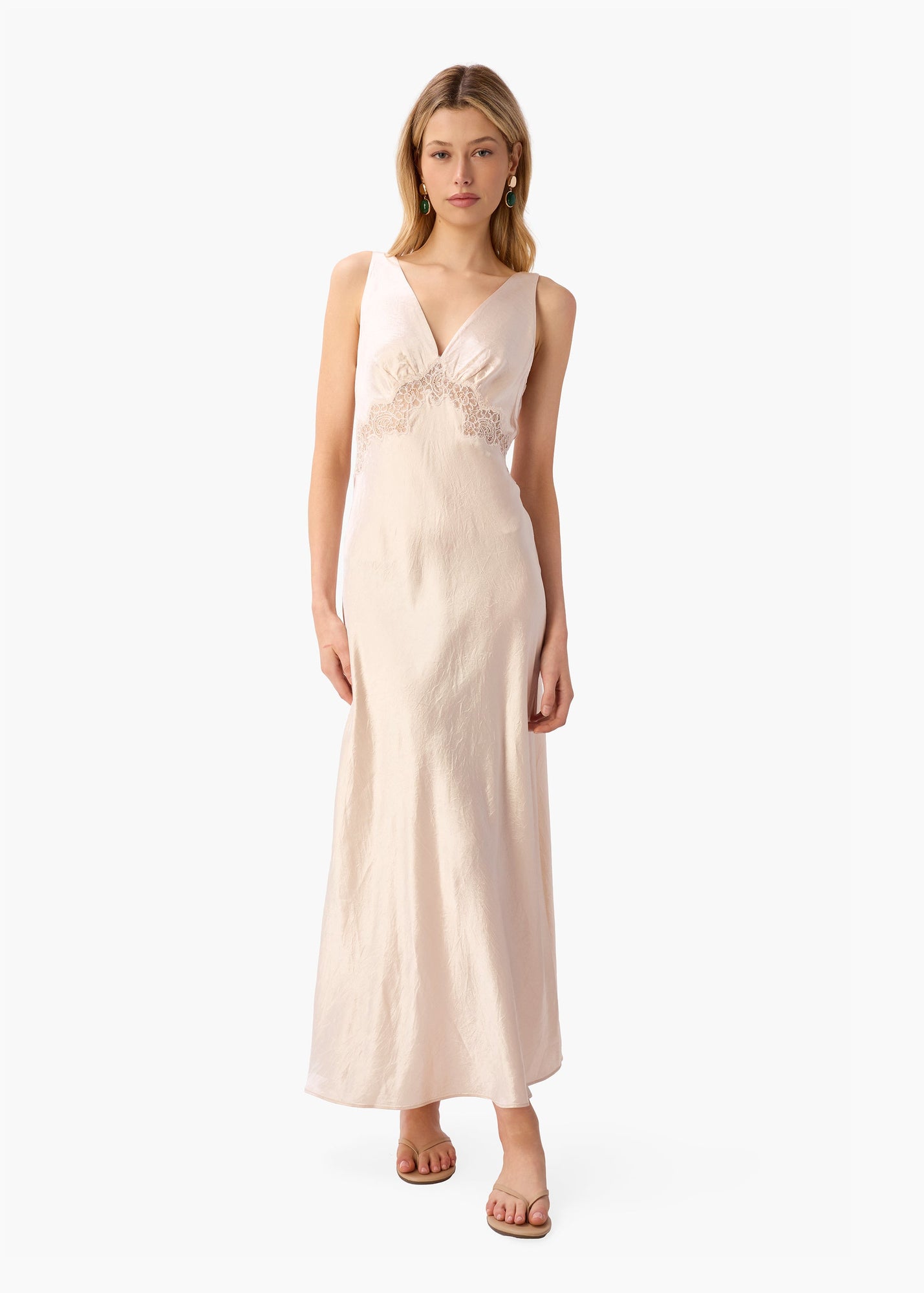 Rehka Midi Dress | Oat