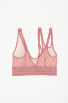 Bare Cut Out Soft Sporty Bra | Rose Dust