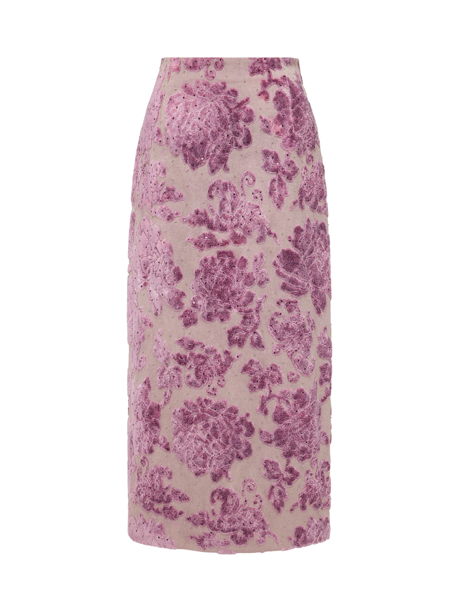 Floral skirt | Purple