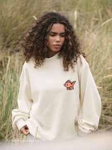 Heritage Summerland Mockneck | Cream
