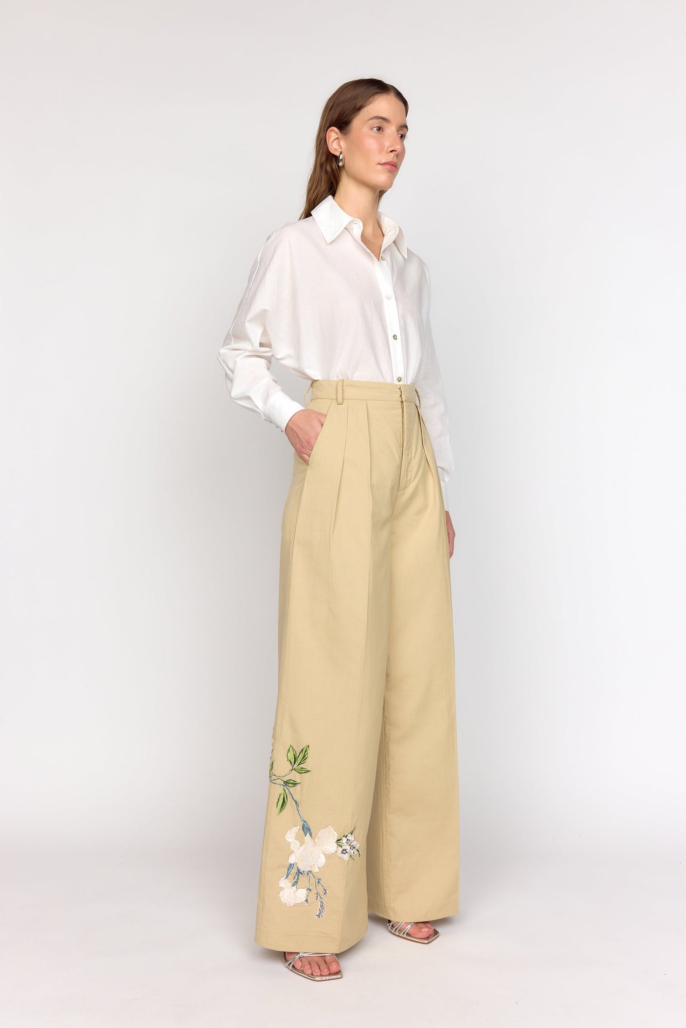 Lindsay Pant | Sand Embroidery