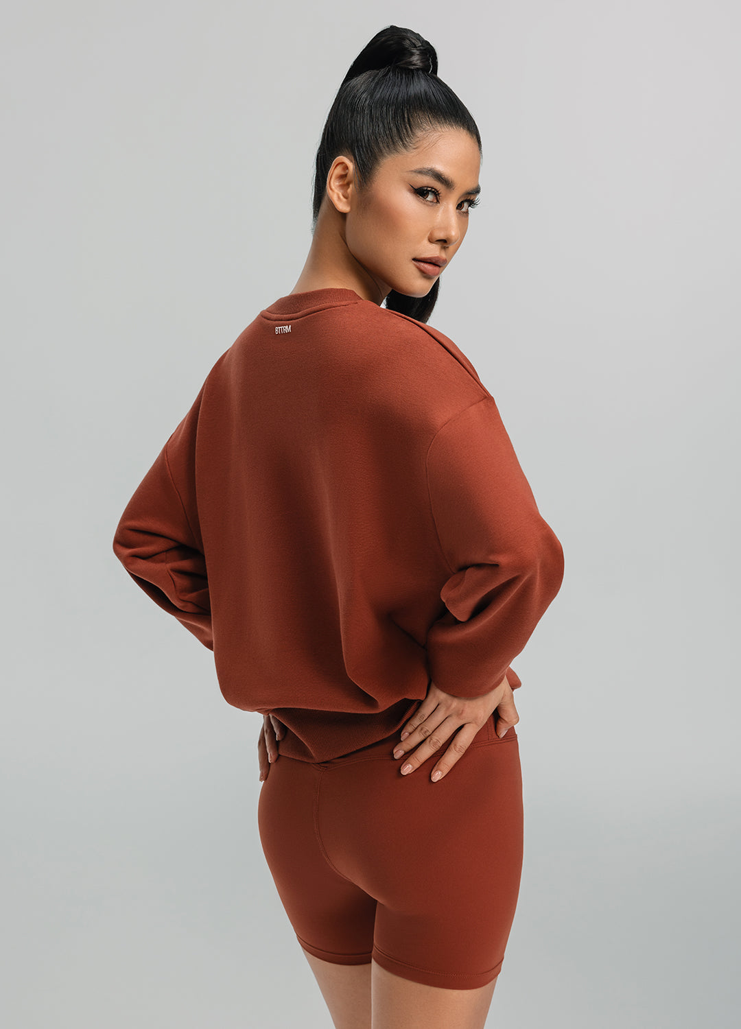 Everyday Active Sweatshirt | Rust Brown