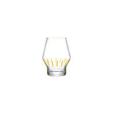 Beak Glasses - Striped | Clear Crystal | Set of 2