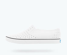 Side view of a Native Shoes Adults Miles | Shell White/ Shell White Footwear