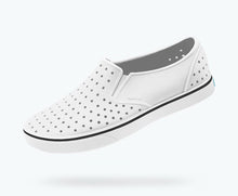 Angled view of a Native Shoes Miles | Shell White/ Shell White Footwear