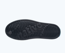 Bottom view of a Native Shoes Jefferson Print | Dublin Grey/ Shell White/ Pigeon Eucamo Footwear