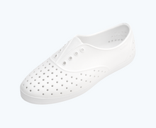 Angled view of a Native Shoes Jericho | Shell White/ Shell White Footwear