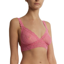 Signature Lace Crossover Bralette | Guava Pink