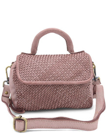 Bolsa Nova | Unisex | Leather Lily Mini Bag | DUSTY PINK