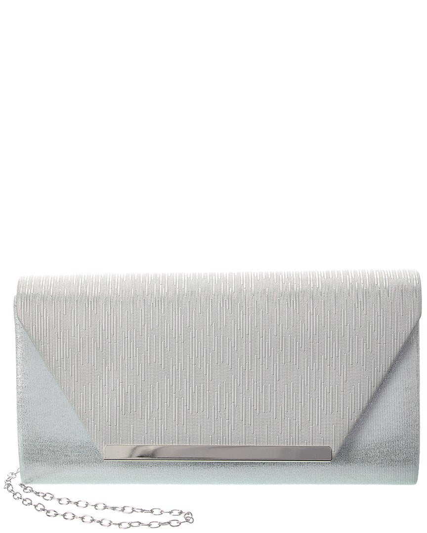 Rene Ruiz | Womens | Chain Envelope Clutch | Silver