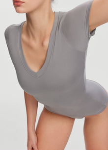 V-Neck T-shirt | Cool Gray