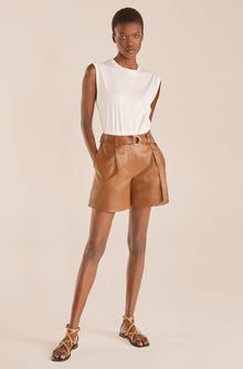 Vegan Short | Rider Brown