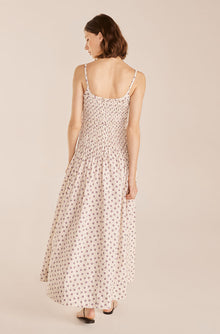 Speckled Fleur Poplin Dress | Suzanne Fleur Snow Combo