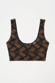 Vertigo Crop Top | Black