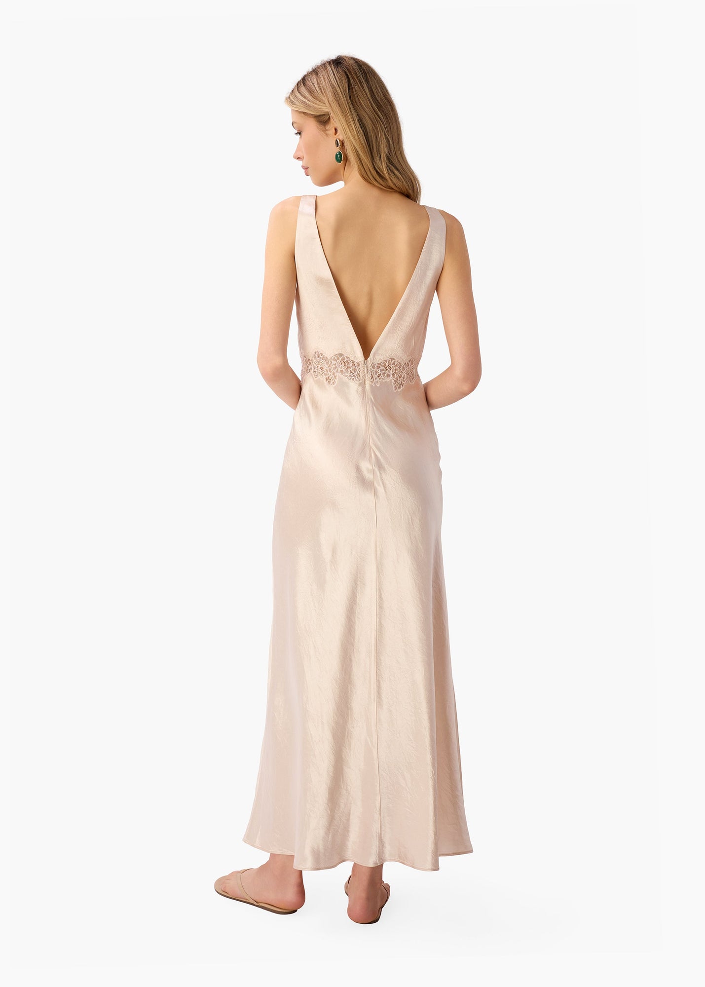 Rehka Midi Dress | Oat