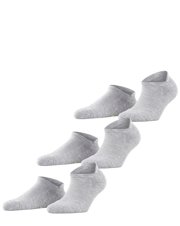 Unisex | Cool Kick 3-Bundle Sneaker Socks | Light Grey