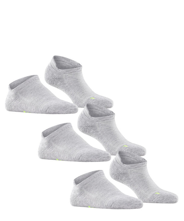 Unisex | Cool Kick 3-Bundle Sneaker Socks | Light Grey