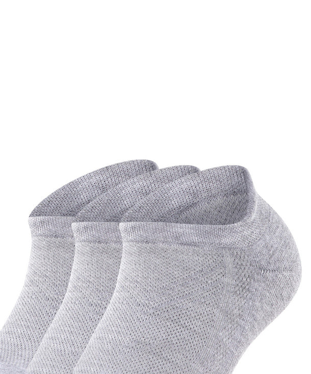 Unisex | Cool Kick 3-Bundle Sneaker Socks | Light Grey