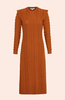 Pointelle Knit Dress | Ginger