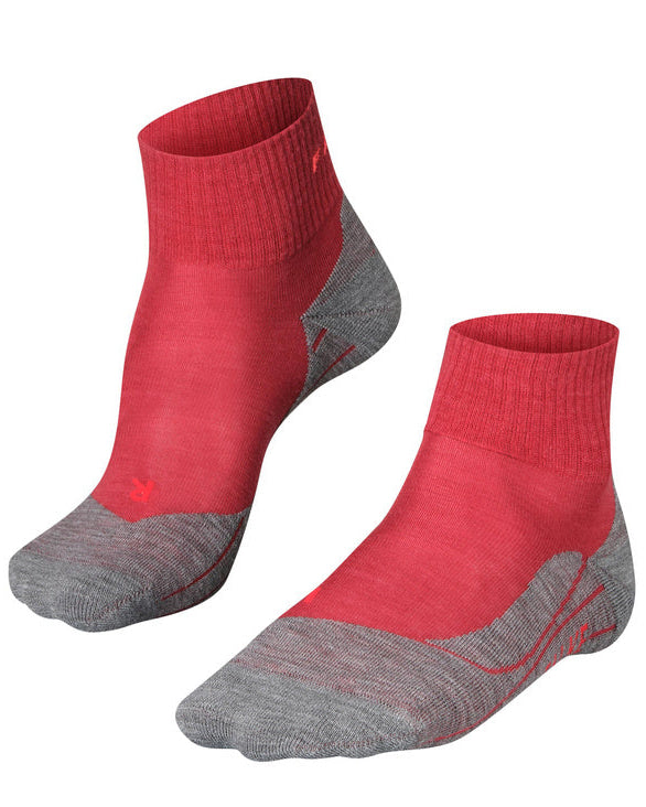 Womens | TK5 Wander Short Socks W | Ruby